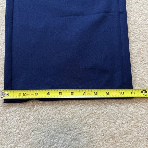 Lands’ End Blue Wide Leg Travel Pants Pockets Zip Women’s S 6–8 - Picture 16 of 16